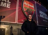 National World Football Content Editor & Writer Chris Wheatley at Arsenal’s Emirates Stadium. 