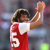 Elneny has struggled to land a regular place in Arsenal’s starting line-up and has only made five appearances in the top flight this season.