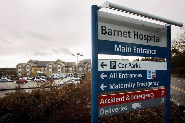 Police are appealing for information following the discovery of a foetus outside Barnet Hospital. Credit: Getty Images