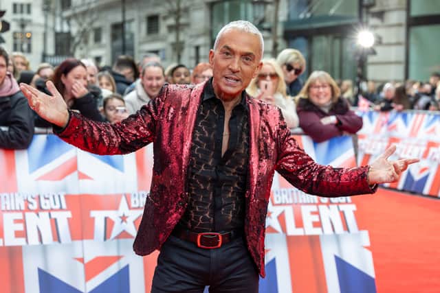 Judge Bruno Tonioli attends the Britain's Got Talent 2023 Photocall at London Palladium on January 27, 2023 in London, England. (Photo by Shane Anthony Sinclair/Getty Images)