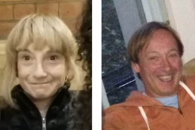 Victims Sharon Pickles and Clinton Ashmore.