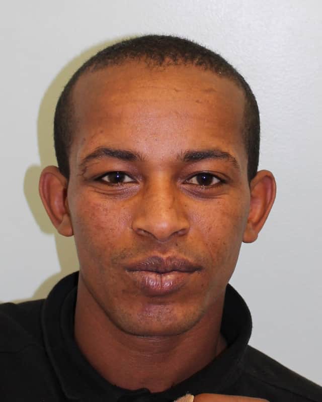 Tedi Fanta Hagos, 27, was detained indefinitely under the Mental Health Act. Credit: Met Police