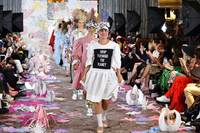 The London Fashion Week February 2023 line up has been announced. Credit: Getty Images
