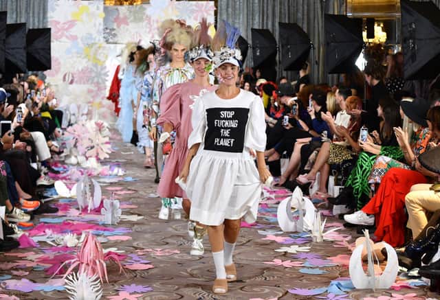 The London Fashion Week February 2023 line up has been announced. Credit: Getty Images