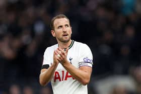 Harry Kane of Tottenham Hotspur acknowledges the fans following the Emirates FA Cup Third Round match between Tottenham Hotspur and Portsmouth