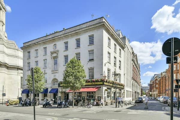 The pub has an asking price of £9.75m  
