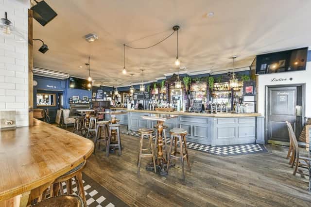 The ground floor bar of the Prince of Wales, Covent Garden