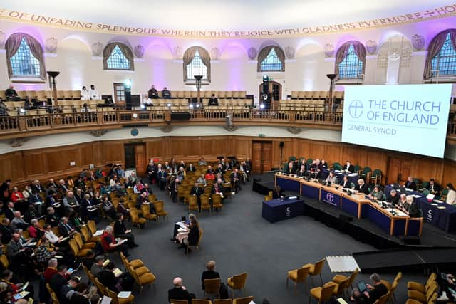  The Church of England has said it will consider whether to stop referring to God as “he” after priests asked to be allowed to use gender-neutral terms instead.