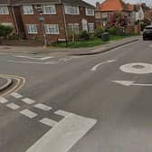 The incident happened at the junction of Salcombe Road and Stanwell Road in Ashford. Credit: Google