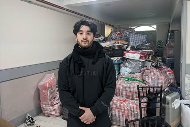 Onur Elbir, a member of the Aziziye Mosque in Stoke Newington. Credit: Lynn Rusk