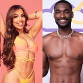 Shaq Mohammad, Tanyel Revan and Jordan Odofin (ITV/Love Island)