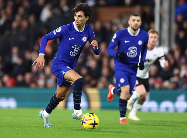 Joao Felix of Chelsea during the Premier League match between Fulham FC and Chelsea FC at Craven Cottage (Photo by Clive Rose/Getty Images)