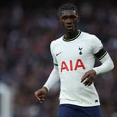 Yves Bissouma of Tottenham Hotspur during the Premier League match between Tottenham Hotspur and Aston Villa (Photo by Eddie Keogh/Getty Images)