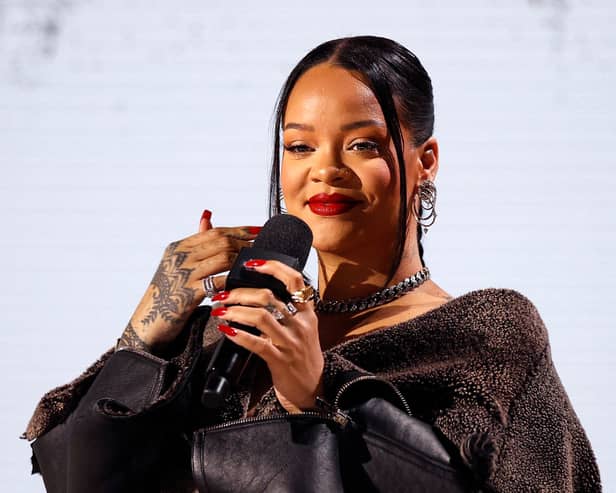 Rihanna wants to show her son her HalfTime show (Pic:Getty)