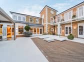 The stunning exterior of the Fulham property