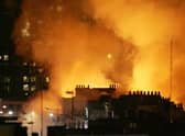A large fire broke out in the historic Camden Market area on February 9, 2008.  (Picture: Harold Cunningham/Getty Images)