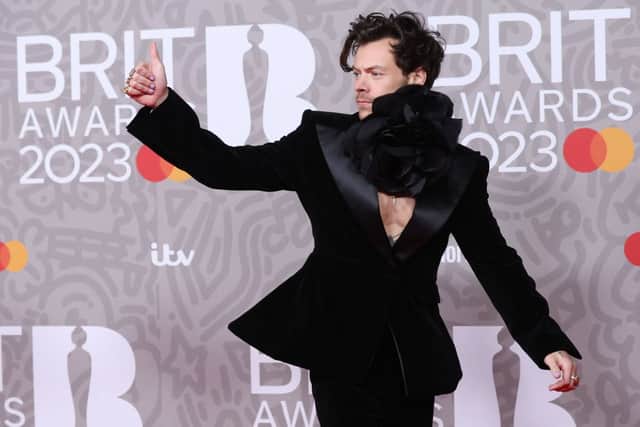 Former One Direction singer Harry Styles.