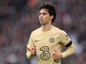 Joao Felix of Chelsea during the Premier League match between West Ham United and Chelsea FC (Photo by Justin Setterfield/Getty Images)