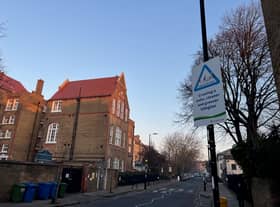 The School Street at Thornhill Primary in Islington.