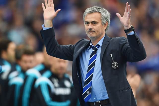 Jose Mourinho pictured on his Chelsea return. (Getty Images)