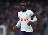 Yves Bissouma of Tottenham Hotspur during the Premier League match between Tottenham Hotspur and Aston Villa at Tottenham Hotspur  (Photo by Eddie Keogh/Getty Images)