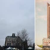 A proposed 36-storey as it could be seen above The Archway Tavern. (Pictures: André Langlois/SevenCapital)