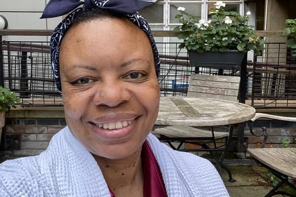 Debbie Potts, 55, had to give up her job as a virtual assistant when she was diagnosed with Stage 3 ovarian cancer in August 2021. Credit: Debbie Potts