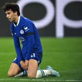 Joao Felix of Chelsea reacts during the UEFA Champions League round of 16 leg one match (Photo by Stuart Franklin/Getty Images)