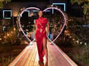 Maya Jama is looking red hot for a fiery Love Island episode (Pic:ITV)