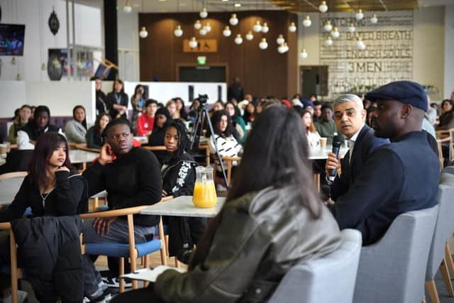Hundreds of young people attended the London Hope Hack event. Credit: GLA
