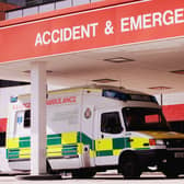 An ambulances at the A&E department of St. Thomas’ Hospital in London. (Picture: Graeme Robertson/Getty Images)