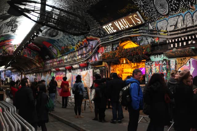 The Vault festival has been held in the vaults at Waterloo since 2012. Credit: Vault Festival