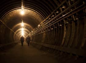 Explore abandoned passages in the Hidden Underground tours. Credit: TfL