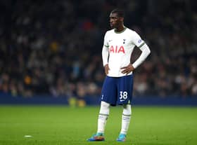 Yves Bissouma of Tottenham Hotspur looks on during the Friendly match between Tottenham Hotpsur and OGC Nice  (Photo by Alex Davidson/Getty Images)