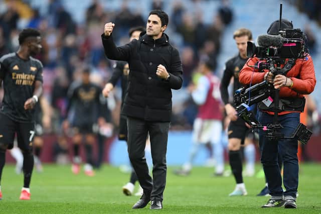 Mikel Arteta will lead an in-form Arsenal side to Portugal on Thursday (Image: Getty Images) 