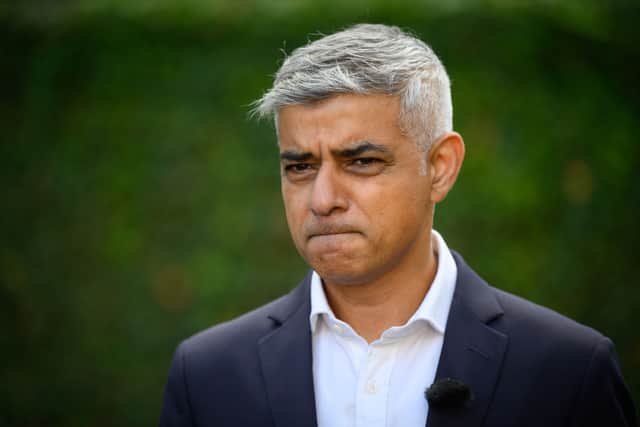 The mayor of London said he received free school meals as a child. Credit: Getty Images