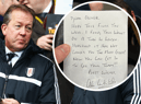 Alan Curbishley added a note as he reunited the Walsall fan with his wallet (Image: Getty)