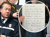 Alan Curbishley added a note as he reunited the Walsall fan with his wallet (Image: Getty)