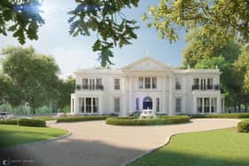 The plot of land and proposed property would be just five miles away from the Chelsea FC Cobham training ground.