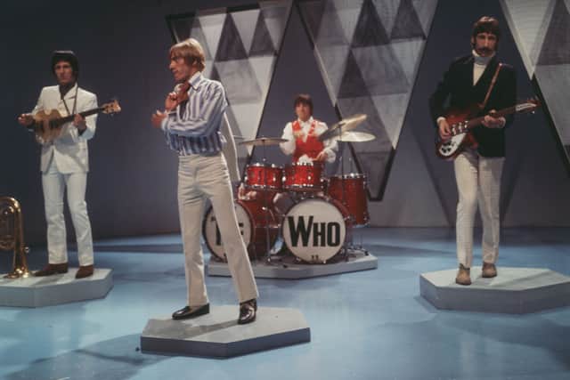The Who performing on A Whole Scene Going at BBC Television Centre in London in 1966. (Picture: Keystone/Hulton Archive/Getty Images)