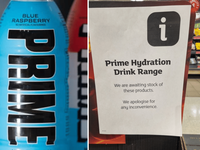 Sainsbury’s is stocking Prime Energy drinks from today