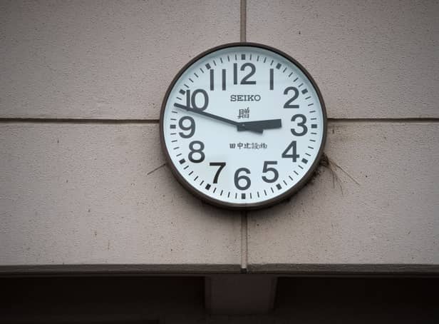The clocks will go forward soon
