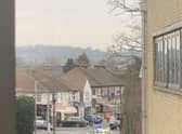 A cordon is in place on Ardleigh Green Road between Squirrels Heath Road and Nelmes Way. Credit: Supplied