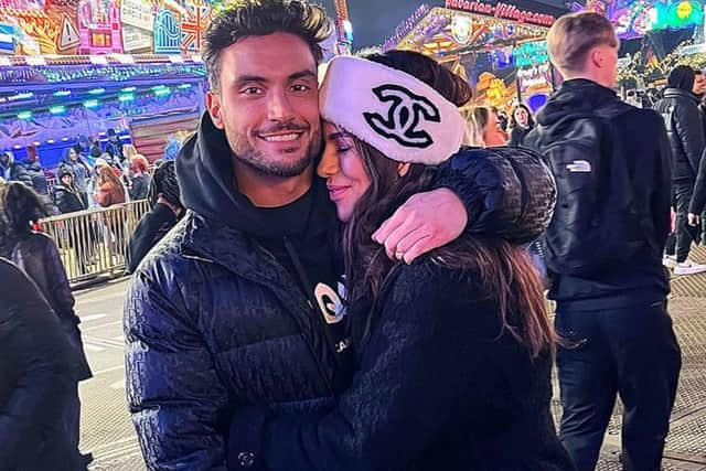 Davide Sanclimenti says he is ‘glad’ girlfriend Ekin-Su was eliminated from Dancing on Ice (@davidesancli - Instagram)