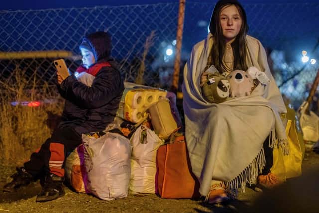 There are currently 16,000 Ukrainian refugees currently living in London