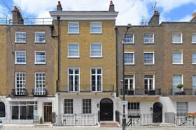 The exterior of the property that once belonged to a famous politician