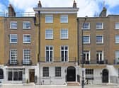 The exterior of the property that once belonged to a famous politician