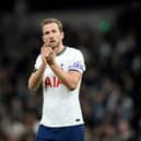 Harry Kane of Tottenham Hotspur applauds the fans after the Premier League match between Tottenham Hotspur and West Ham Photo by Justin Setterfield/Getty Images)