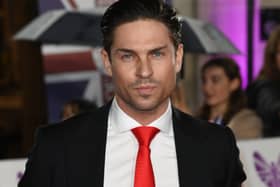 Joey Essex has showed off that his previous Dancing on Ice injury could be suffering from ‘frostbite'