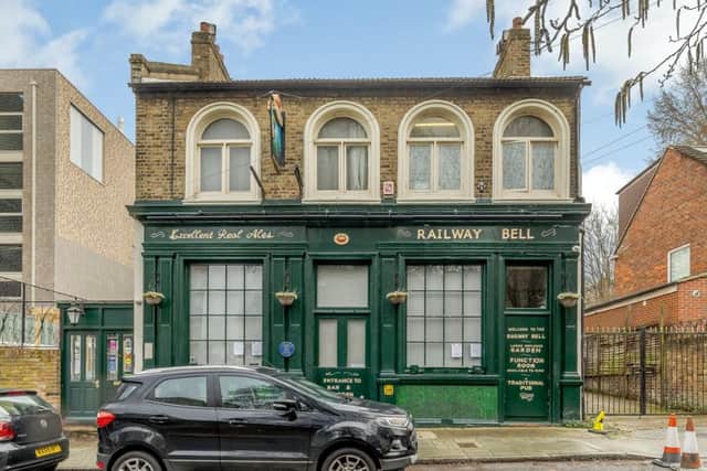 The Railway Bell is up for sale with an asking price of £850,000